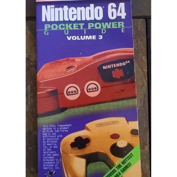 Nintendo 64 Pocket Power Guide Volume 3:‎ Unauthorized (Vol 3) - Picture 1 of 2